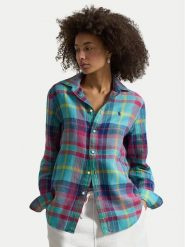 Polo Ralph Lauren Koszula 211973264502 Kolorowy Classic Fit. Koszule damskie Polo Ralph Lauren, s, bez wzorów, ze lnu, bez kołnierzyka, bez ramiączek. Za 819.99 zł.