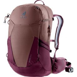 Plecak turystyczny damski Deuter Futura 25 SL - ashrose/cassis. Czerwone plecaki Deuter, bez wzorów. Za 623.99 zł.