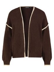 Sublevel Kardigan w kolorze brązowym rozmiar: M/L. Brązowe kardigany damskie Sublevel, l, bez wzorów. Za 130.99 zł.