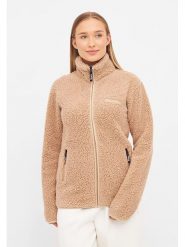 Bench Kurtka polarowa "Edition" w kolorze beżowym rozmiar: 38. Brązowe kurtki damskie Bench, bez wzorów, z materiału, bez kaptura. Za 241.95 zł.