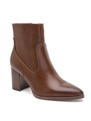 Sixth Sens Botki w kolorze karmelowym na obcasie rozmiar: 41. Brązowe botki damskie Sixth Sens, eleganckie, bez obcasa, na obcasie, bez zapięcia. Za 154.95 zł.
