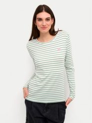 Kaffe Bluzka Liddy 10502821 Zielony Regular Fit. Zielone bluzki damskie Kaffe, xl, bez wzorów, z syntetyku, bez kołnierzyka, bez ramiączek. Za 99.99 zł.