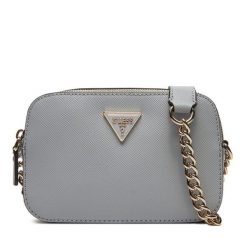 Torebka Guess. Niebieskie torebki wieczorowe damskie Guess, z aplikacjami, bez dodatków. Za 269.99 zł.
