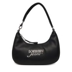 Torebka Tommy Jeans. Czarne torebki klasyczne damskie Tommy Jeans, z jeansu, bez dodatków. Za 299.99 zł.