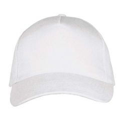 Czapka Z Daszkiem Z 5 Panelami Long Beach. Białe czapki z daszkiem damskie SOL'S, bez wzorów. Za 29.99 zł.