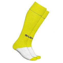 Skarpetki Givova Yellow Fluo Yellow. Białe skarpetki damskie Givova, bez wzorów, z bawełny. Za 42.85 zł.