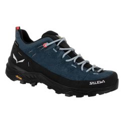 Damskie buty trekkingowe Salewa ALP Trainer 2 GTX. Czarne obuwie trekkingowe damskie Salewa, z gore-texu, bez zapięcia. Za 859.05 zł.