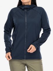 Bluza z kapturem damska Montane Protium Hoodie. Niebieskie bluzy damskie Montane, l, bez wzorów, z elastanu, z kapturem. Za 268.99 zł.