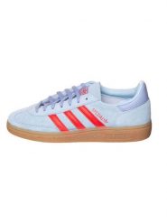 Adidas Skórzane sneakersy "Handball Spezial" w kolorze błękitnym rozmiar: 42 2/3. Niebieskie obuwie sportowe damskie Adidas, bez zapięcia, do piłki ręcznej. Za 320.63 zł.