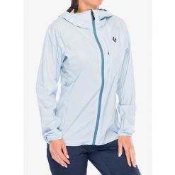 Kurtka softshell damska Black Diamond Alpine Start Hoody. Niebieskie kurtki damskie Black Diamond, bez wzorów, z softshellu, bez kaptura. Za 461.99 zł.