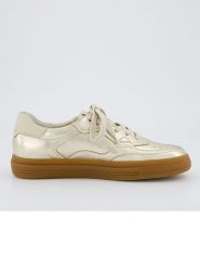 Paul Green Skórzane sneakersy w kolorze złotym rozmiar: 38,5. Zielone obuwie sportowe damskie Paul Green, bez zapięcia. Za 438.21 zł.