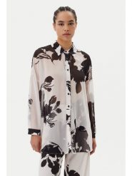 ACCESS FASHION Koszula 53-7025-072 Biały Regular Fit. Białe koszule damskie ACCESS FASHION, m, bez wzorów, z syntetyku, bez kołnierzyka, bez ramiączek. Za 309.99 zł.