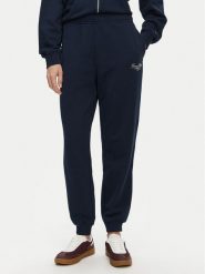 Tommy Hilfiger Spodnie dresowe WW0WW45576 Granatowy Regular Fit. Niebieskie spodnie dresowe damskie Tommy Hilfiger, m, bez wzorów, z bawełny. Za 339.99 zł.