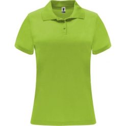 Damska Sportowa Koszulka Polo Z Krótkim Rękawem Monzha. Zielone koszulki sportowe damskie ROLY, xl, bez wzorów, bez ramiączek. Za 43.99 zł.