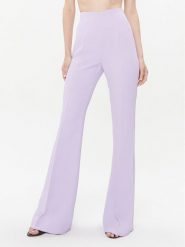 TWINSET Spodnie materiałowe 232TP2053 Fioletowy Regular Fit. Fioletowe spodnie materiałowe damskie Twinset, bez wzorów, z materiału. Za 469.99 zł.