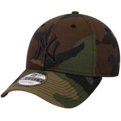 Czapka Z Daszkiem Unisex Dla Dorosłych 9Forty League Essential New York Yankees. Czarne czapki z daszkiem damskie New Era, bez wzorów. Za 171.99 zł.