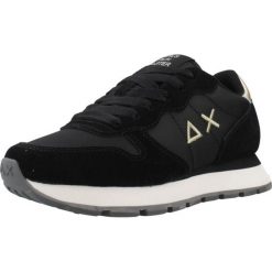 Buty SUN68 ALLY GOLD SILVER Czarny. Czarne obuwie trekkingowe damskie SUN68, z materiału, bez zapięcia. Za 282.99 zł.