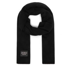 Szalik Guess. Czarne szaliki damskie Guess, z aplikacjami. Za 234.99 zł.