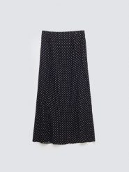 Spódnica damska midi z wiskozy w kropki czarna Carolla 906. Czarne spódnice damskie Big Star, na co dzień, l, bez wzorów, z wiskozy, casualowe, midi. Za 179.99 zł.