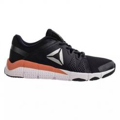Buty treningowe damskie Reebok Trainflex Trening. Czarne obuwie sportowe damskie Reebok, z gumy, bez zapięcia, na fitness i siłownię. Za 457.00 zł.