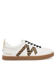 Steve Madden Sneakersy Degree SM11003179 Biały. Białe obuwie sportowe damskie Steve Madden, ze skóry, bez zapięcia. Za 309.99 zł.