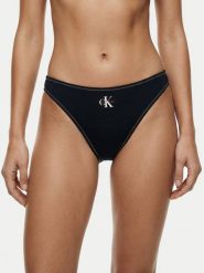 Calvin Klein Swimwear Dół od bikini LV00Q61147 Czarny. Czarne bikini Calvin Klein Swimwear, bez wzorów, z syntetyku. Za 189.99 zł.
