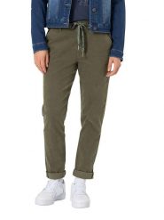 Timezone Spodnie "Ryleigh" w kolorze khaki rozmiar: W29. Brązowe spodnie materiałowe damskie Timezone, bez wzorów, z materiału. Za 127.35 zł.