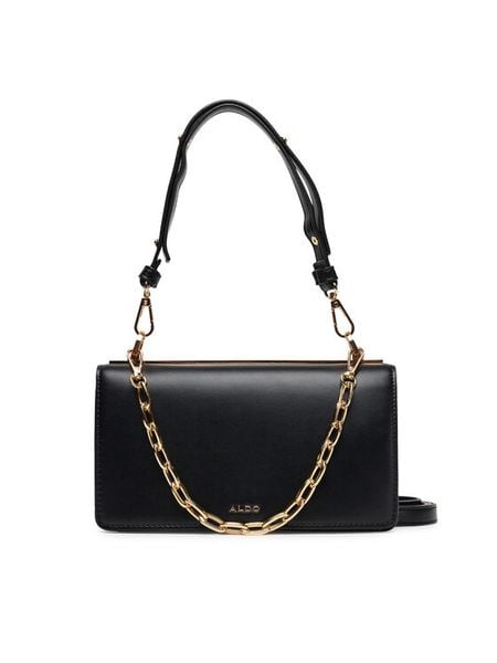 Aldo Torebka Dabouca 14144102 Czarny. Czarne torebki klasyczne damskie ALDO, ze skóry, bez dodatków. Za 149.99 zł.