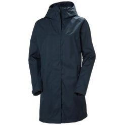 Damska kurtka wodoodporna Helly Hansen Vancouver. Niebieskie kurtki damskie Helly Hansen, na lato, xl, bez wzorów, z materiału, bez kaptura. Za 873.00 zł.