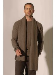 Perfect Cashmere Kaszmirowy szal "Louane" w kolorze jasnobrązowym - 180 x 30 cm rozmiar: onesize. Brązowe szaliki damskie Perfect Cashmere, bez wzorów, z kaszmiru. Za 413.99 zł.