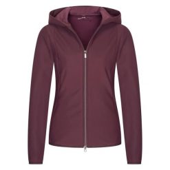 Kurtka jeździecka damska rozpinana na zamek Imperial Riding Brenda. Czerwone kurtki damskie IMPERIAL RIDING, s, bez wzorów, z dzianiny. Za 539.00 zł.