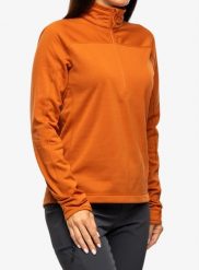 Bluza polarowa damska Fjallraven Abisko Lite Fleece Half Zip. Brązowe bluzy damskie Fjällräven, xs, bez wzorów, z materiału, bez kaptura. Za 351.99 zł.