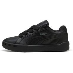 Adidasy Puma Park Lifestyle Easy, Dla obu płci. Czarne obuwie sportowe casual damskie Puma, ze skóry ekologicznej, bez zapięcia. Za 390.00 zł.