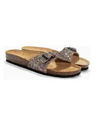 Sunbay Klapki "Jasmin" ze wzorem rozmiar: 37. Klapki damskie Sunbay, bez wzorów, z otwartym noskiem, bez obcasa, bez zapięcia. Za 164.95 zł.