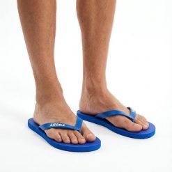 Klapki Basenowe Monoblok PVC Niebiesko-Białe Model. Białe klapki damskie LEGEA, bez wzorów, bez obcasa, bez zapięcia. Za 52.00 zł.