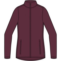 Bluza damska VIKING Tesero Lady Polartec. Czerwone bluzy damskie Viking, bez wzorów, z polaru, bez kaptura. Za 239.90 zł.