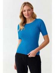 TATUUM Sweter w kolorze niebieskim rozmiar: XS. Niebieskie swetry klasyczne damskie TATUUM, xs, bez kołnierzyka. Za 74.95 zł.