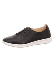 Legero Skórzane sneakersy "Lucca" w kolorze czarnym rozmiar: 38. Czarne obuwie sportowe damskie Legero, bez zapięcia. Za 272.31 zł.