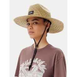 Kapelusz Billabong. Brązowe kapelusze damskie Billabong, bez wzorów. Za 89.99 zł.