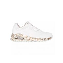 Femme UNO LOVING LOVE WTRG Blanc Blanc Skechers. Białe obuwie sportowe casual damskie Skechers, bez zapięcia. Za 369.99 zł.