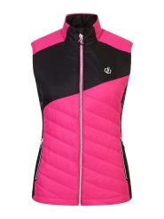 Dare 2b Kamizelka hybrydowa "Ascending" w kolorze różowo-czarnym rozmiar: 42. Czarne kamizelki damskie Dare 2b, bez wzorów, bez kaptura. Za 185.45 zł.