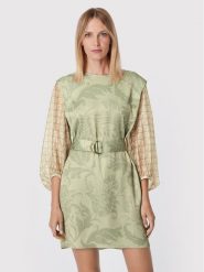 Ted Baker Sukienka koktajlowa Tahnya 261793 Zielony Regular Fit. Zielone sukienki damskie Ted Baker, bez wzorów, z syntetyku, wizytowe, bez ramiączek. Za 1,149.00 zł.