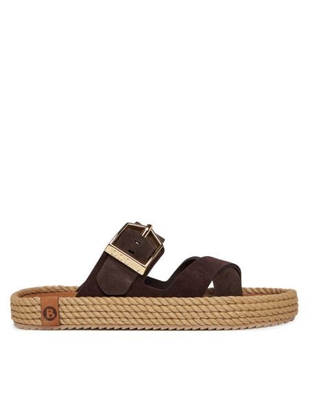 Bohonomad Klapki Sevilla SEV.12-00019 Czarny. Czarne klapki damskie Bohonomad, bez wzorów, ze skóry, bez obcasa, bez zapięcia. Za 349.99 zł.