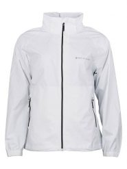 Peak Mountain Kurtka przeciwwiatrowa "Abrest" w kolorze białym rozmiar: M. Białe kurtki sportowe damskie Peak Mountain, m, bez wzorów, z materiału, bez kaptura. Za 130.99 zł.