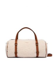 Guess Torebka Taylor Mini HWWS23 25760 Kremowy. Białe torebki klasyczne damskie Guess, z materiału, bez dodatków. Za 364.99 zł.