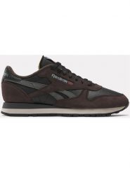 Reebok Skórzane sneakersy "Classic Leather" w kolorze czarnym rozmiar: 40. Czarne obuwie sportowe damskie Reebok, z materiału, bez zapięcia. Za 346.99 zł.