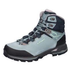 Buty trekkingowe damskie Lowa Light Gtx. Niebieskie obuwie trekkingowe damskie Lowa, z materiału, za kostkę, bez zapięcia. Za 1,119.00 zł.