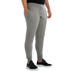 Spodnie do biegania Softee Detroit. Szare spodnie sportowe damskie Softee, l, bez wzorów, z bawełny, do biegania. Za 153.99 zł.
