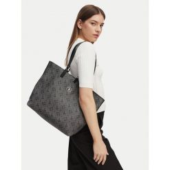 Torebka U.S. Polo Assn. Czarne shopper bag U.S. Polo Assn., bez dodatków. Za 149.99 zł.