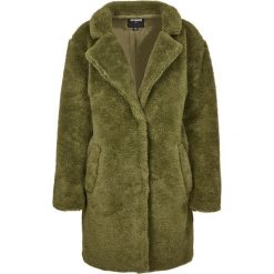 Parka dla kobiet Urban Classic oversized sherpa. Zielone parki damskie Urban Classics, na zimę, bez kaptura. Za 328.50 zł.